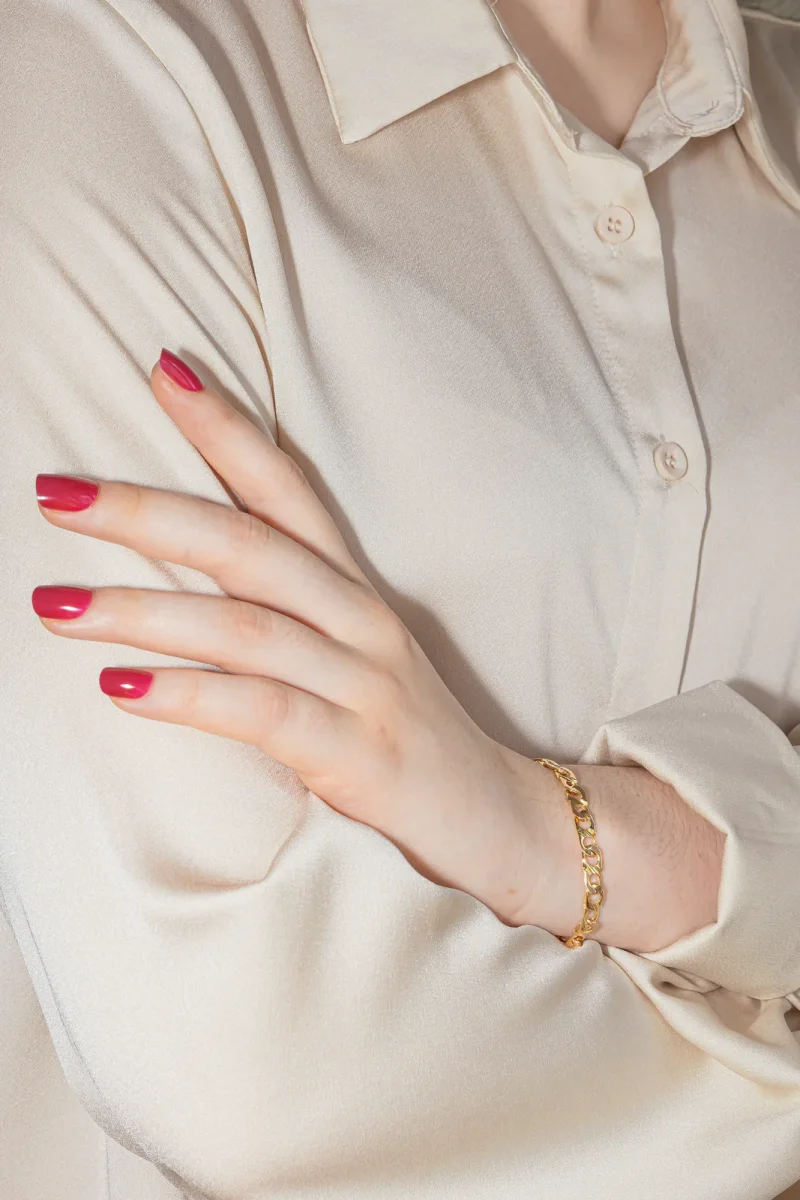 Caplain saint andré Bracelet Or jaune Saphir – Image 3