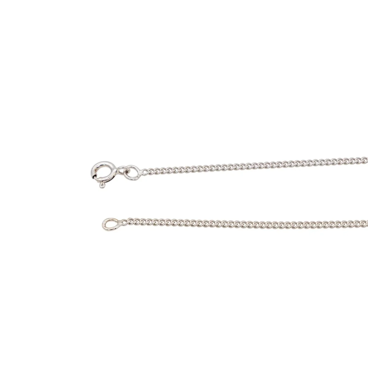 Collier Solitaire Or blanc Diamant – Image 7