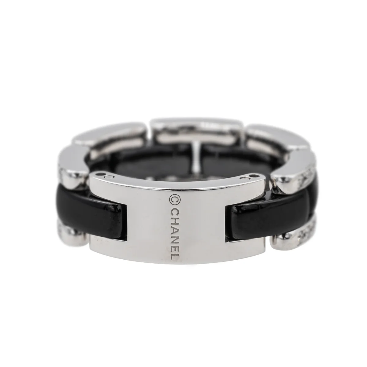 Chanel Bague Utra Or blanc, Céramique Diamant – Image 4