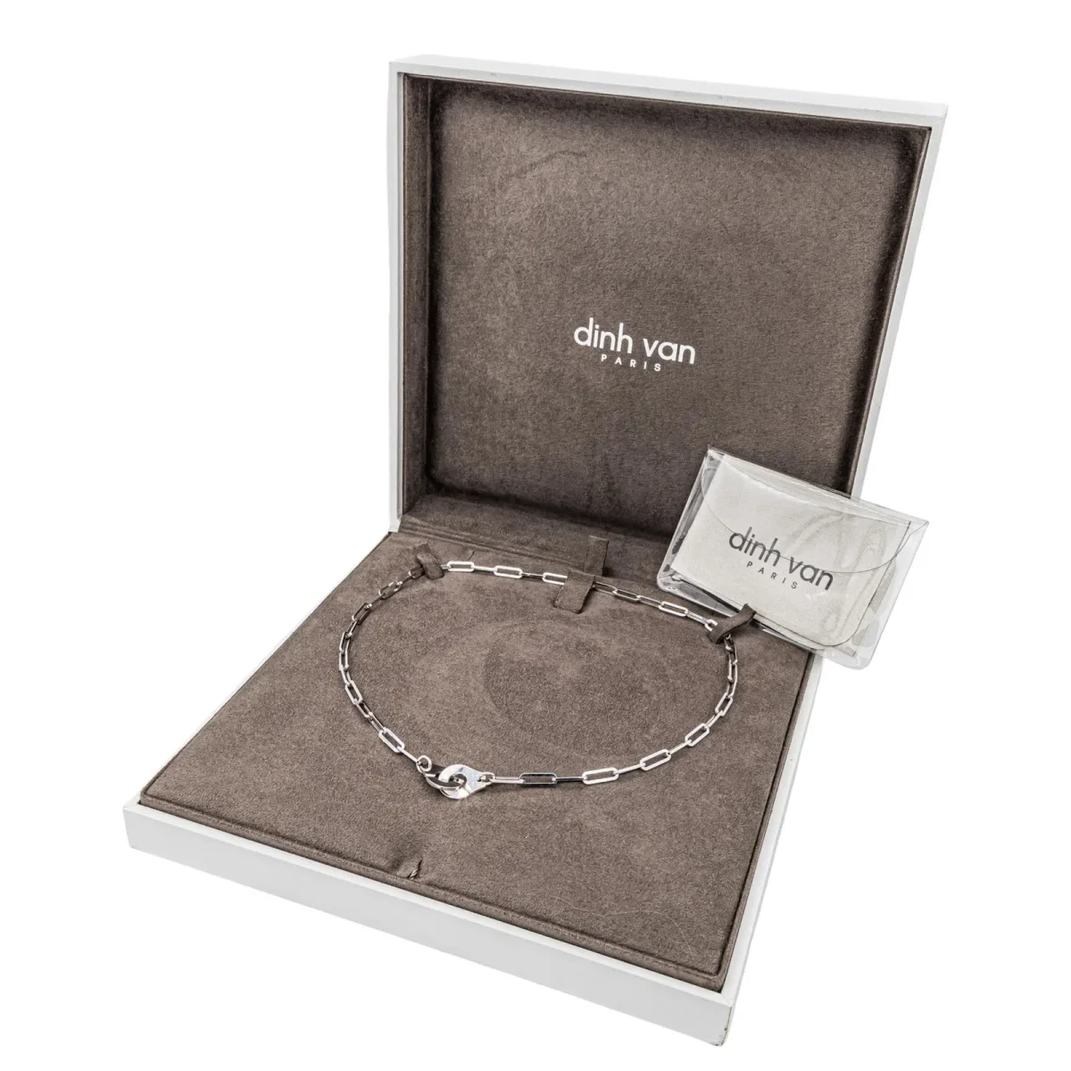 Dinh van Collier Menottes Or blanc – Image 4