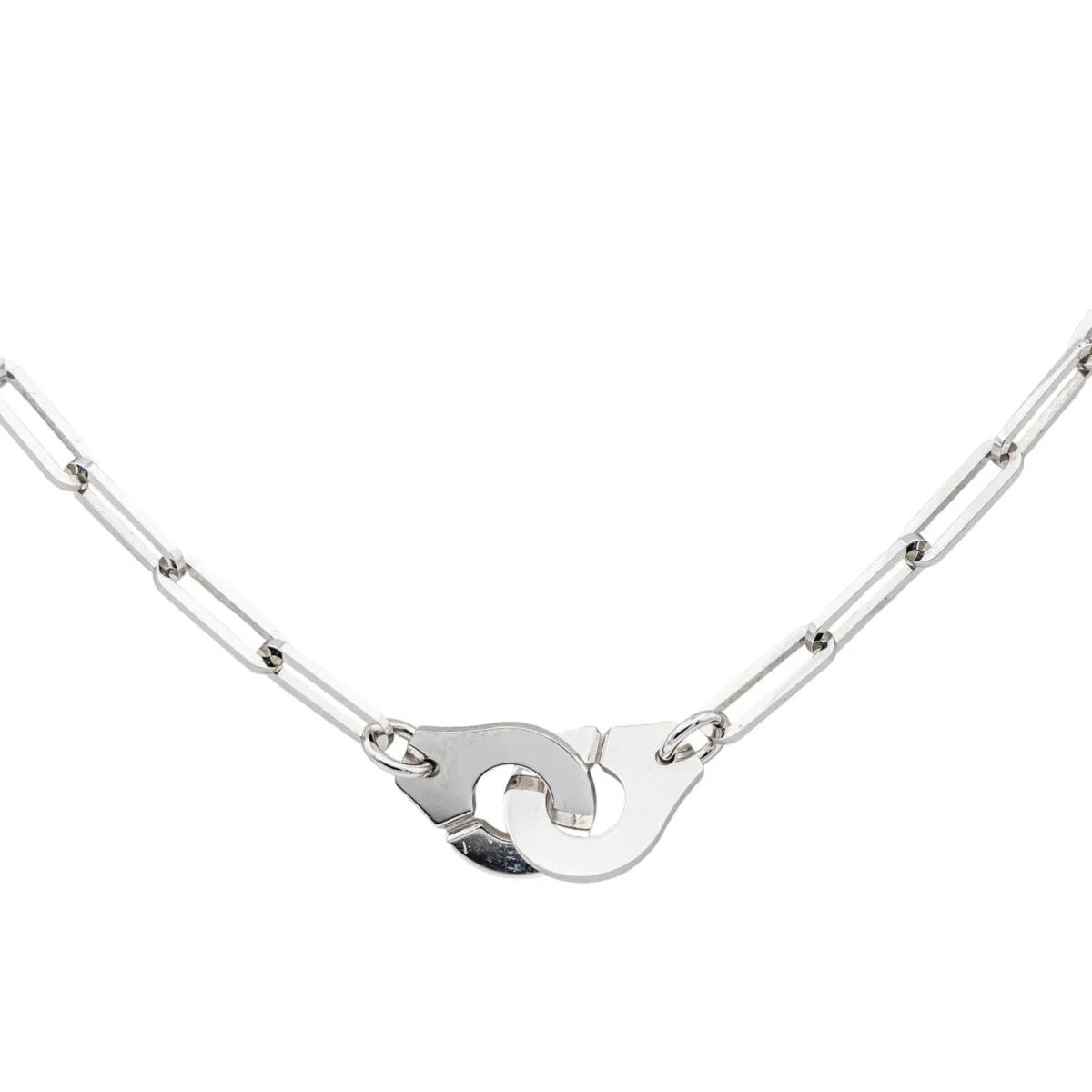 Dinh van Collier Menottes Or blanc – Image 6