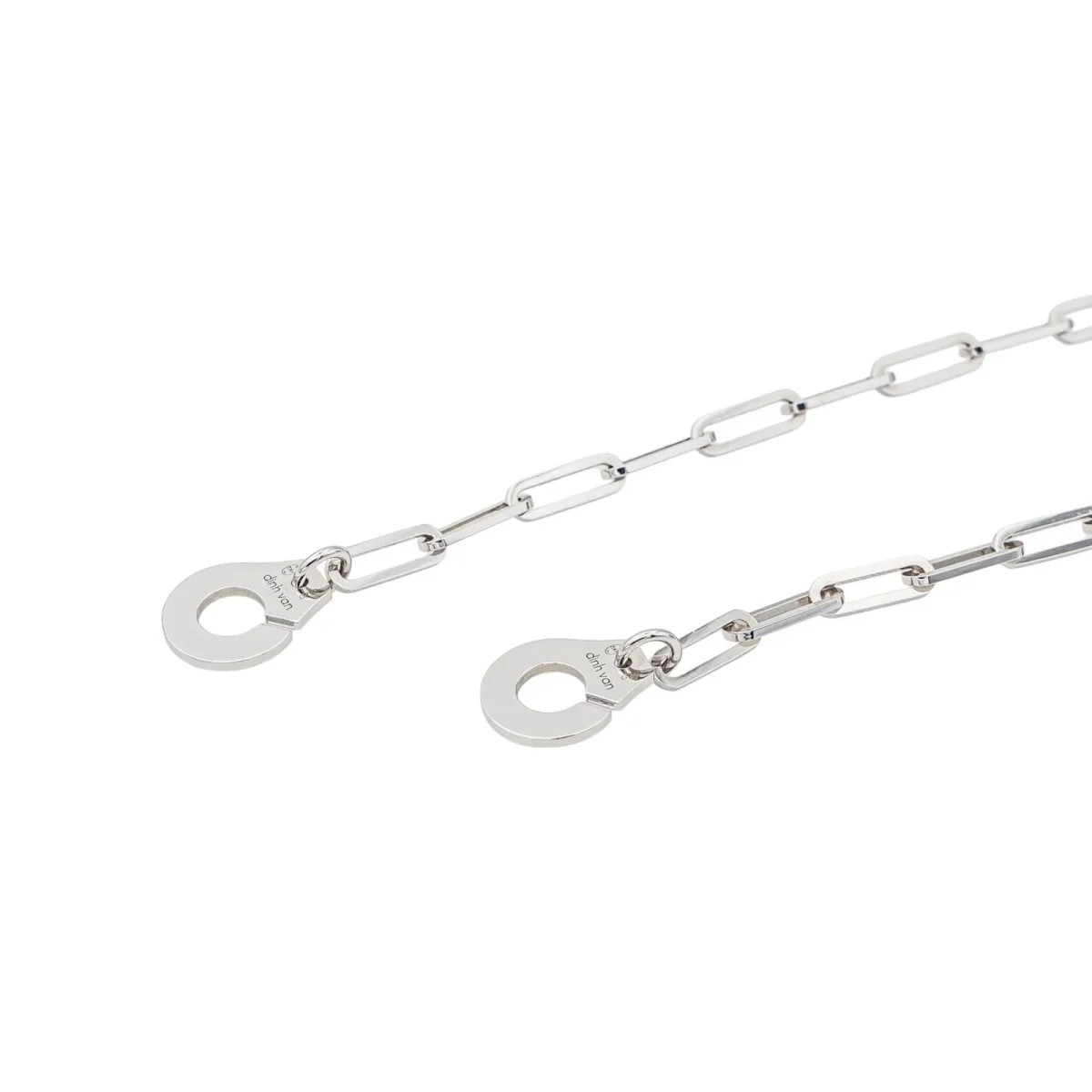 Dinh van Collier Menottes Or blanc – Image 9