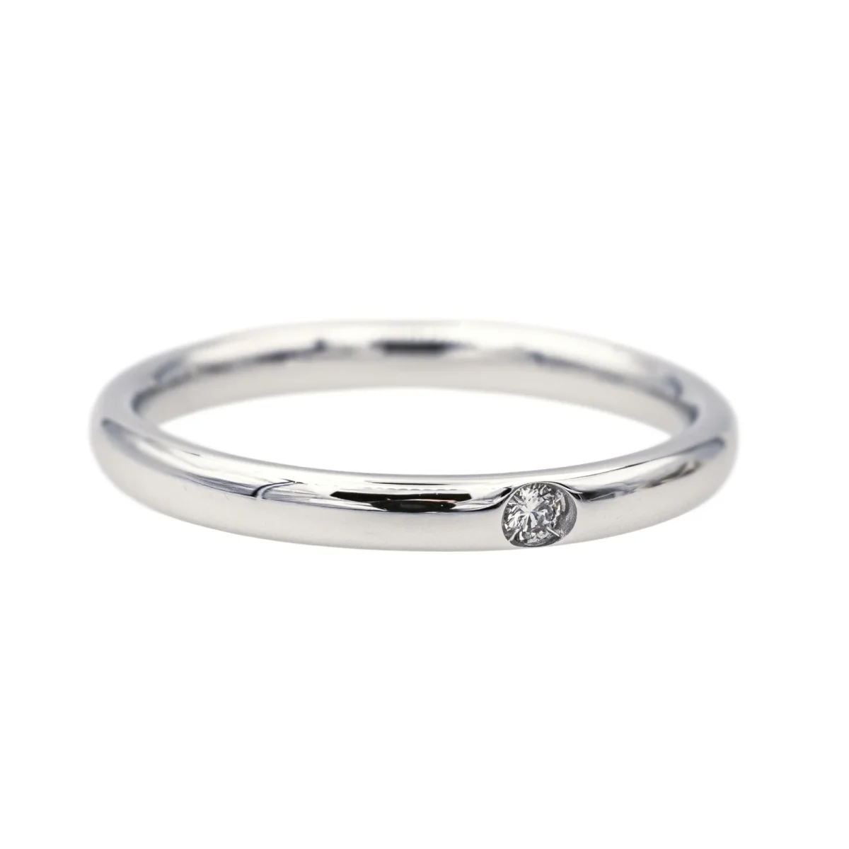 Pomellato Bague Alliance Lucciole Or blanc Diamant – Image 7