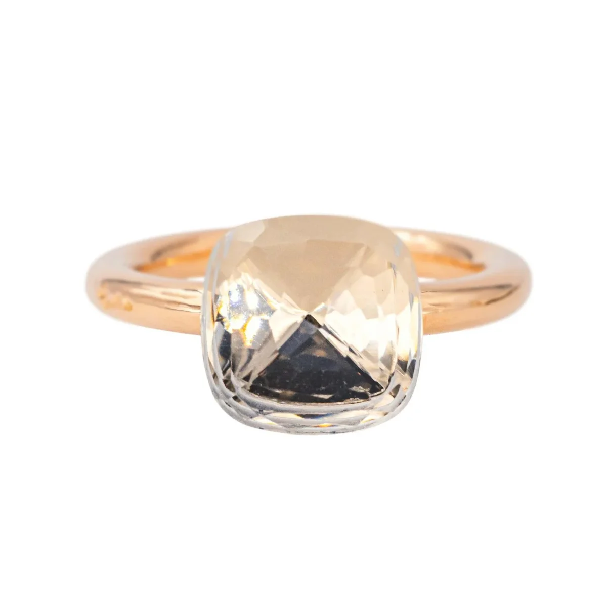 Pomellato Bague Nudo Or rose Topaze – Image 2