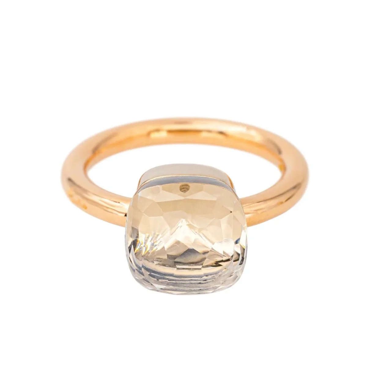 Pomellato Bague Nudo Or rose Topaze – Image 4