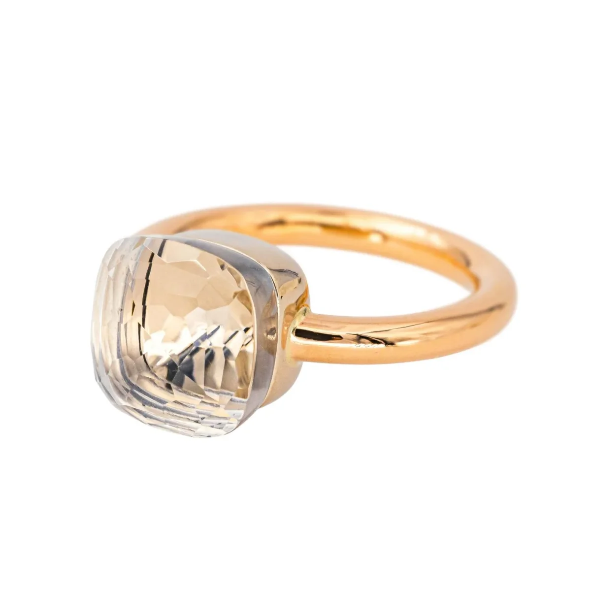 Pomellato Bague Nudo Or rose Topaze – Image 5