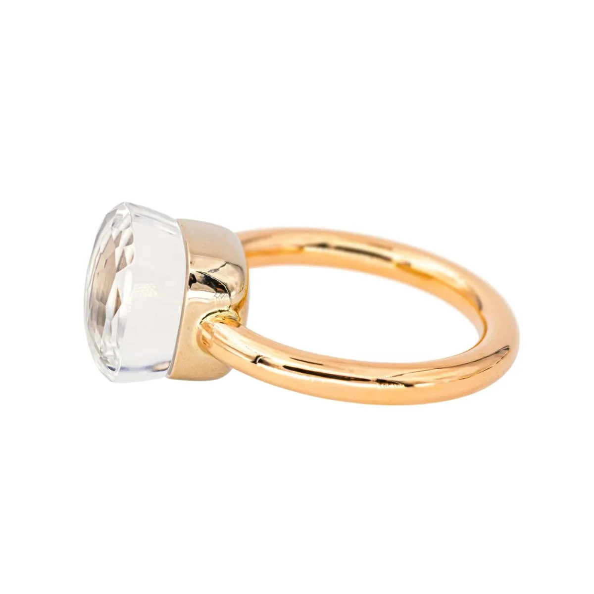 Pomellato Bague Nudo Or rose Topaze – Image 6