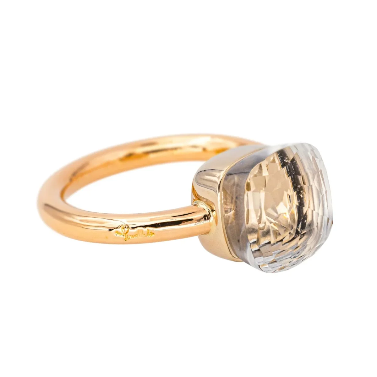 Pomellato Bague Nudo Or rose Topaze – Image 8
