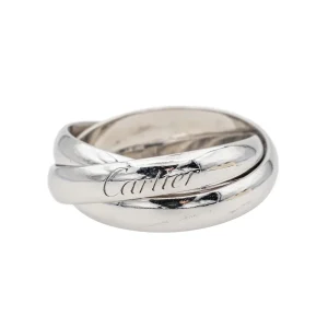 Cartier Bague Trinity Or blanc