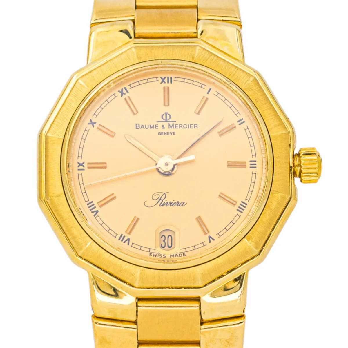 Baume & mercier Montre Riviera Or jaune – Image 5