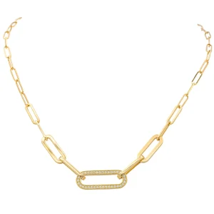 Dinh van Collier Maillon l Or jaune