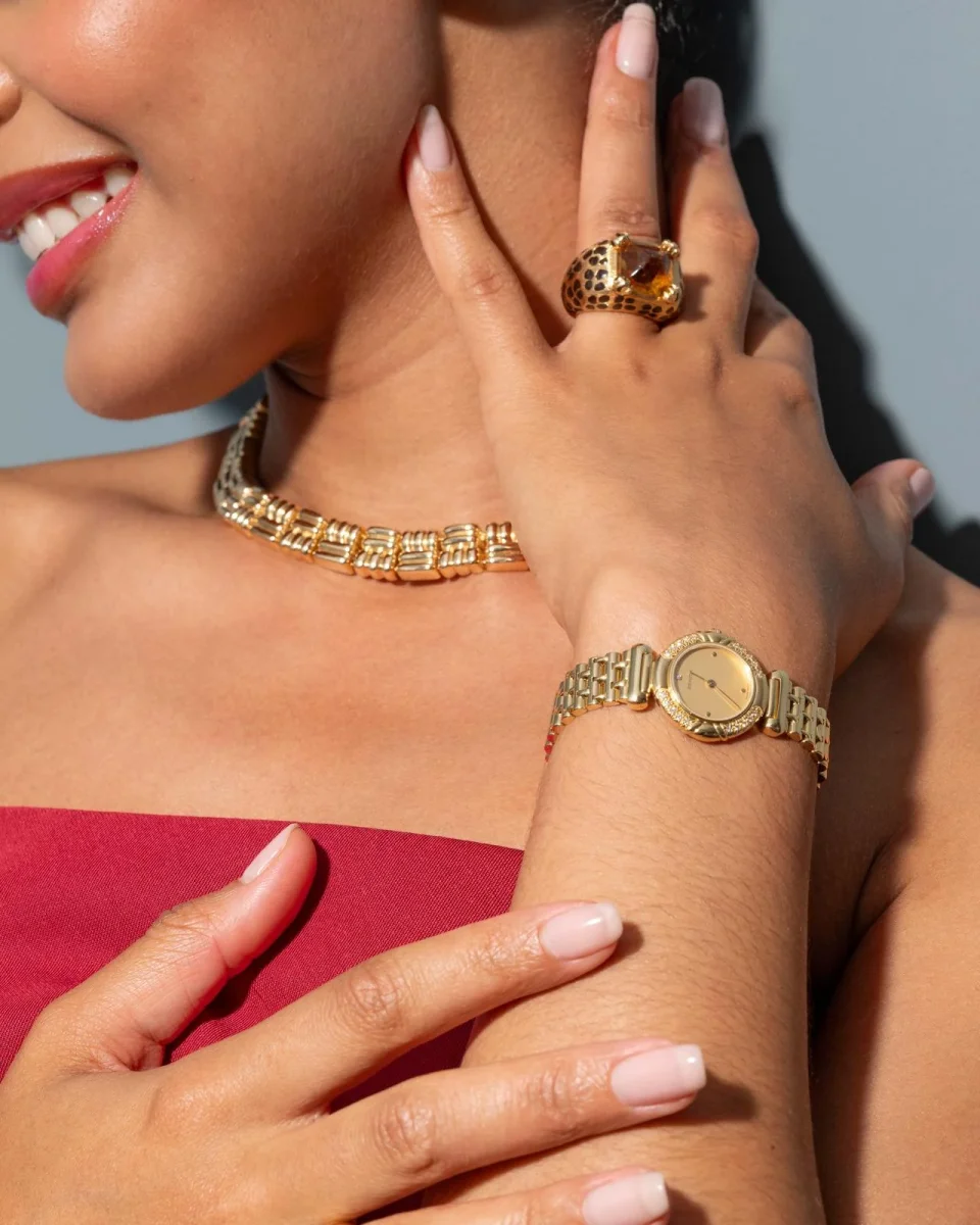 Zenith Montre Or jaune Diamant – Image 3