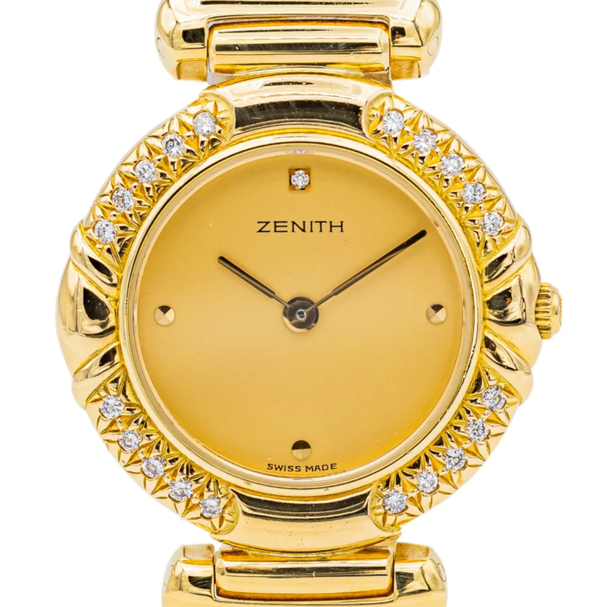Zenith Montre Or jaune Diamant – Image 6