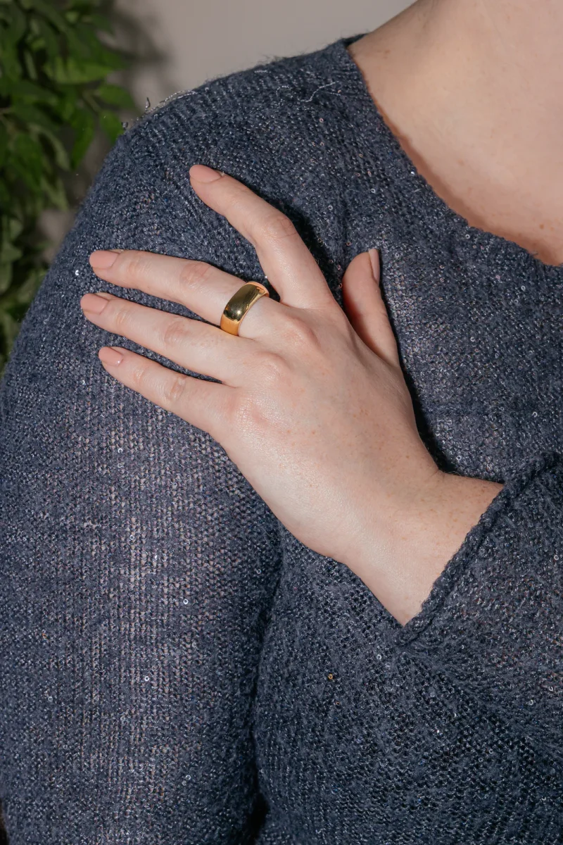 Tiffany & co Bague Carrée Or jaune – Image 3