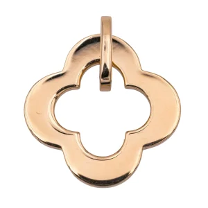 Pendentif Trèfle Or rose