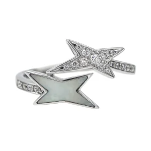 Mauboussin Bague Etoile de vie Or blanc Diamant