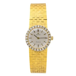 Oméga Montre  Or jaune Diamant