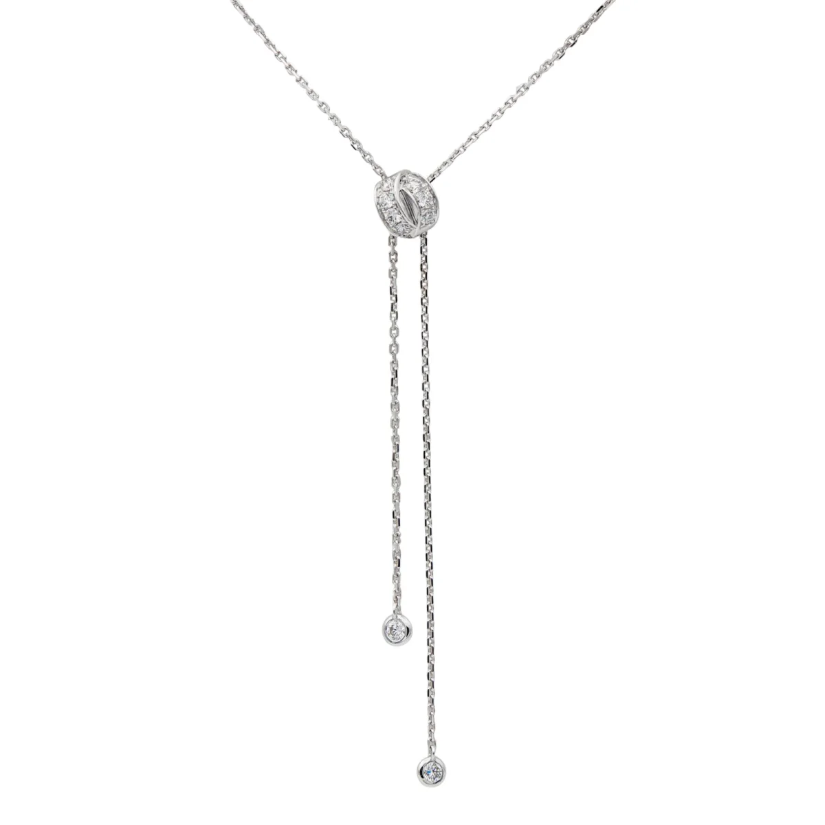Chaumet Collier Négligé Lien séduction Or blanc Diamant – Image 5