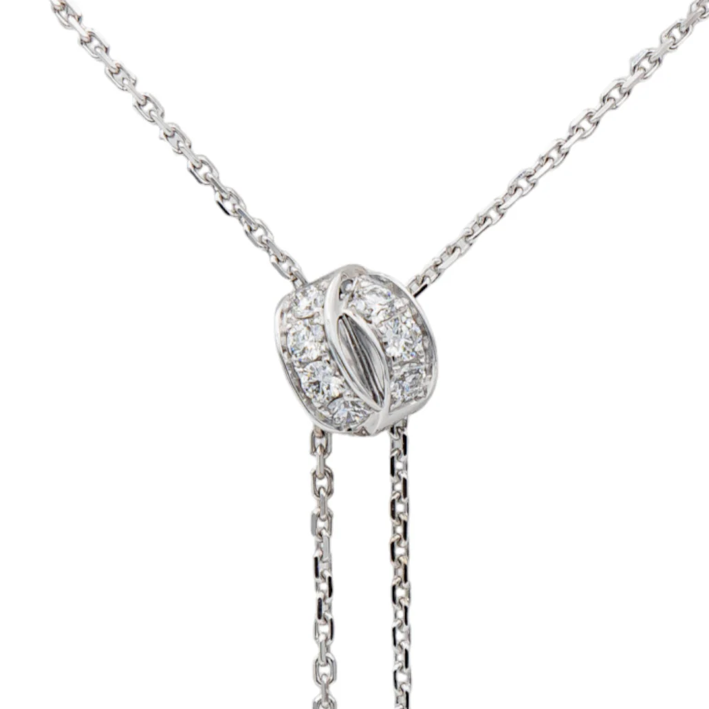 Chaumet Collier Négligé Lien séduction Or blanc Diamant – Image 7