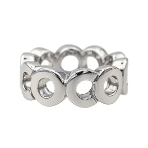 Chanel Bague Coco Or blanc