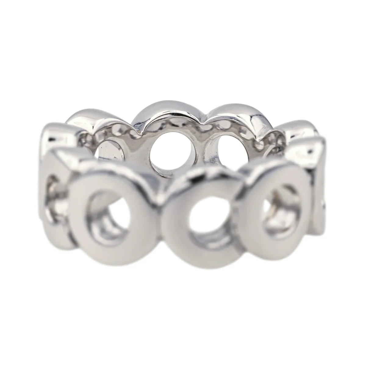 Chanel Bague Coco Or blanc – Image 5