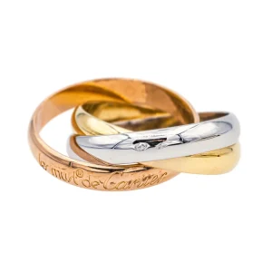 Cartier Bague Trinity Or jaune, Or blanc, Or rose