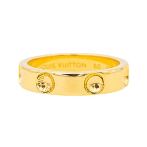 Louis vuitton Bague Alliance Empreinte Or jaune