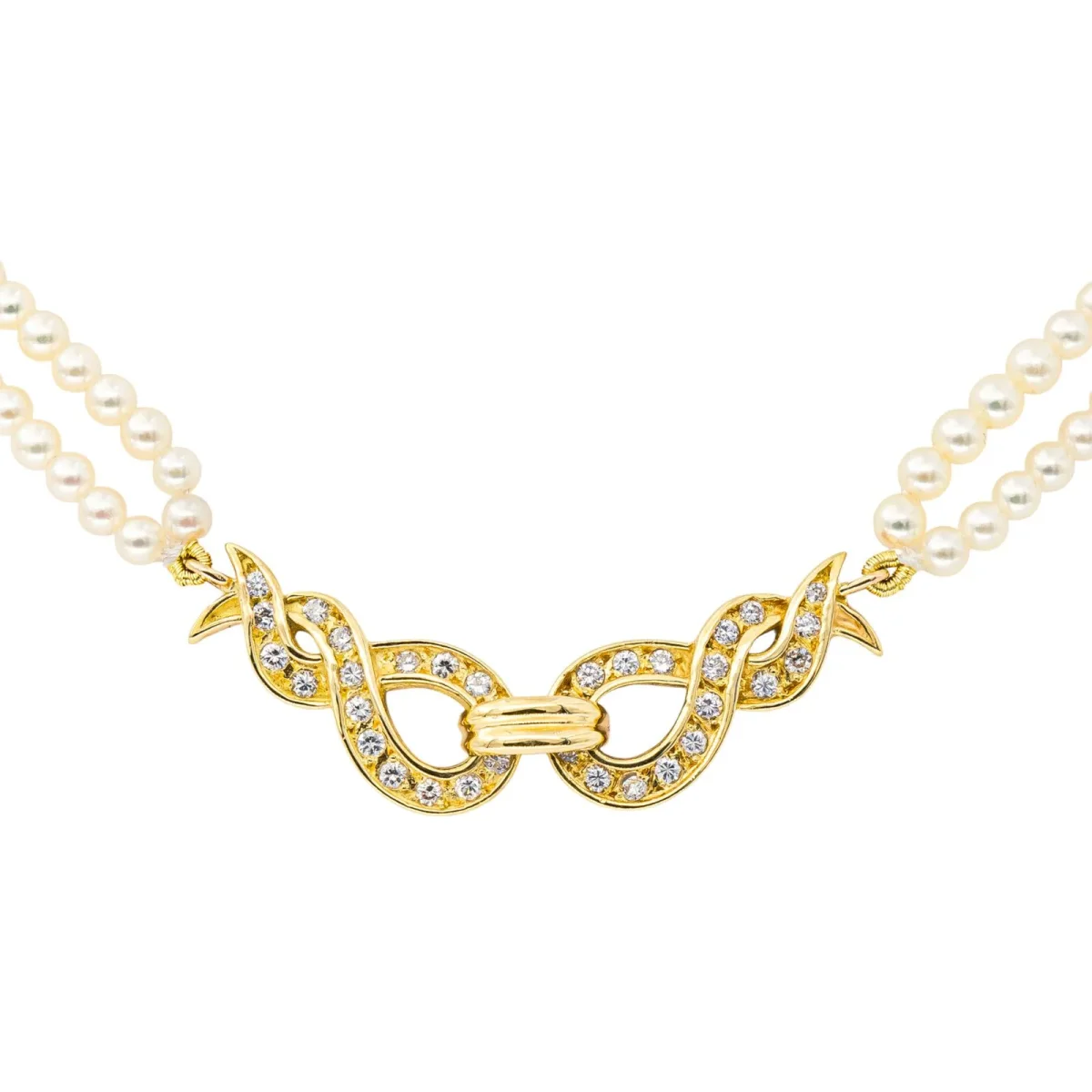 Collier Or jaune Diamant – Image 4
