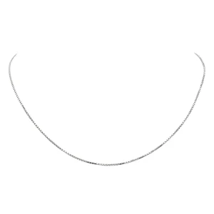 Collier Chaîne Or blanc