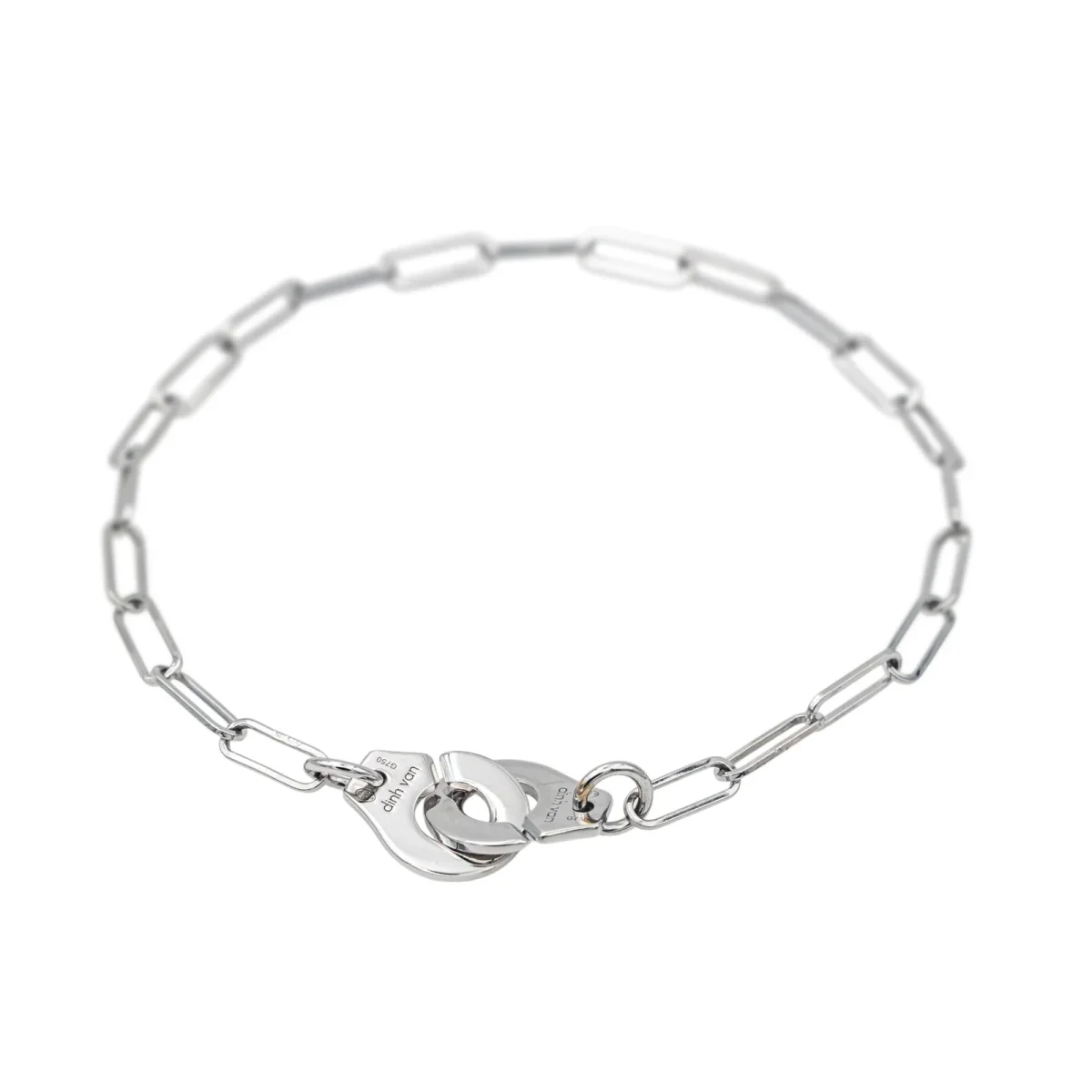 Dinh van Bracelet Menottes Or blanc – Image 5