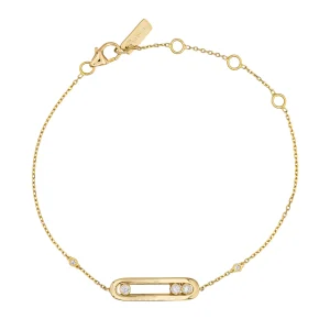 Messika Bracelet Baby move Or jaune Diamant