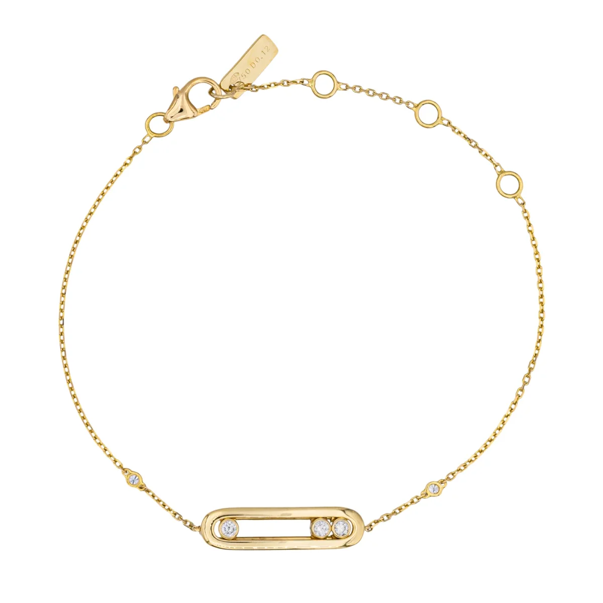 Messika Bracelet Baby move Or jaune Diamant – Image 2