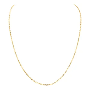 Collier Maille forçat Or jaune