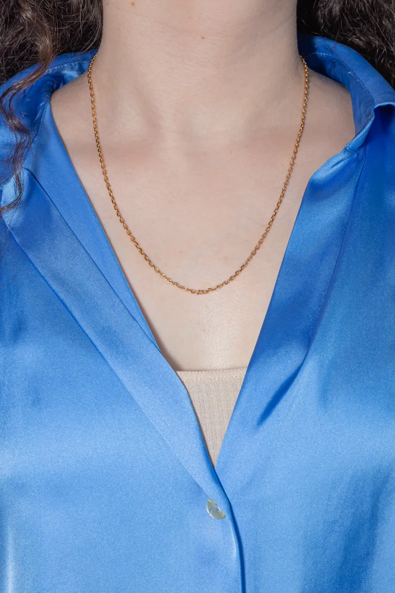 Collier Chaîne Or rose – Image 3