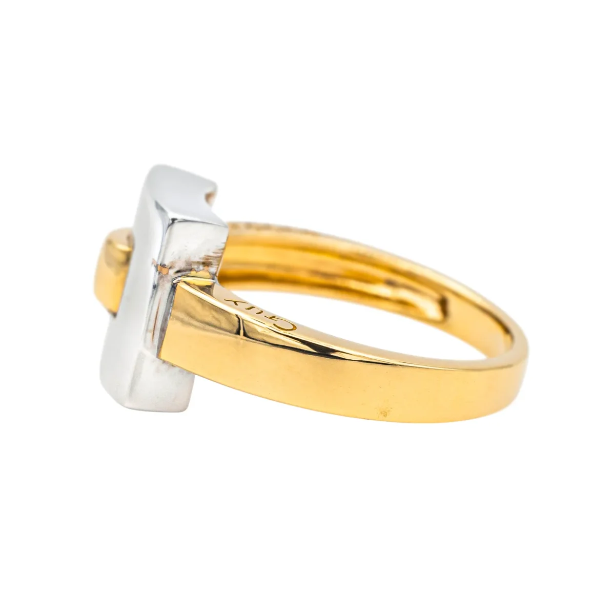 Guy laroche Bague Or jaune, Or blanc – Image 5