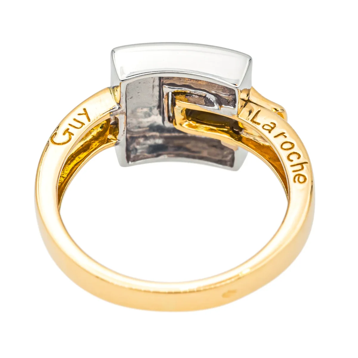 Guy laroche Bague Or jaune, Or blanc – Image 6
