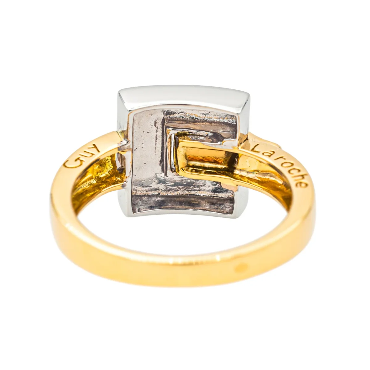 Guy laroche Bague Or jaune, Or blanc – Image 7