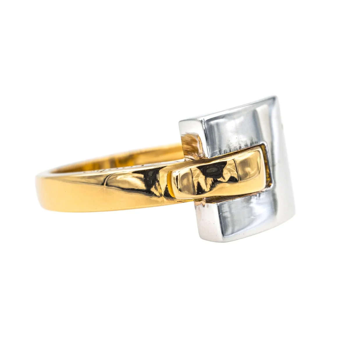 Guy laroche Bague Or jaune, Or blanc – Image 8