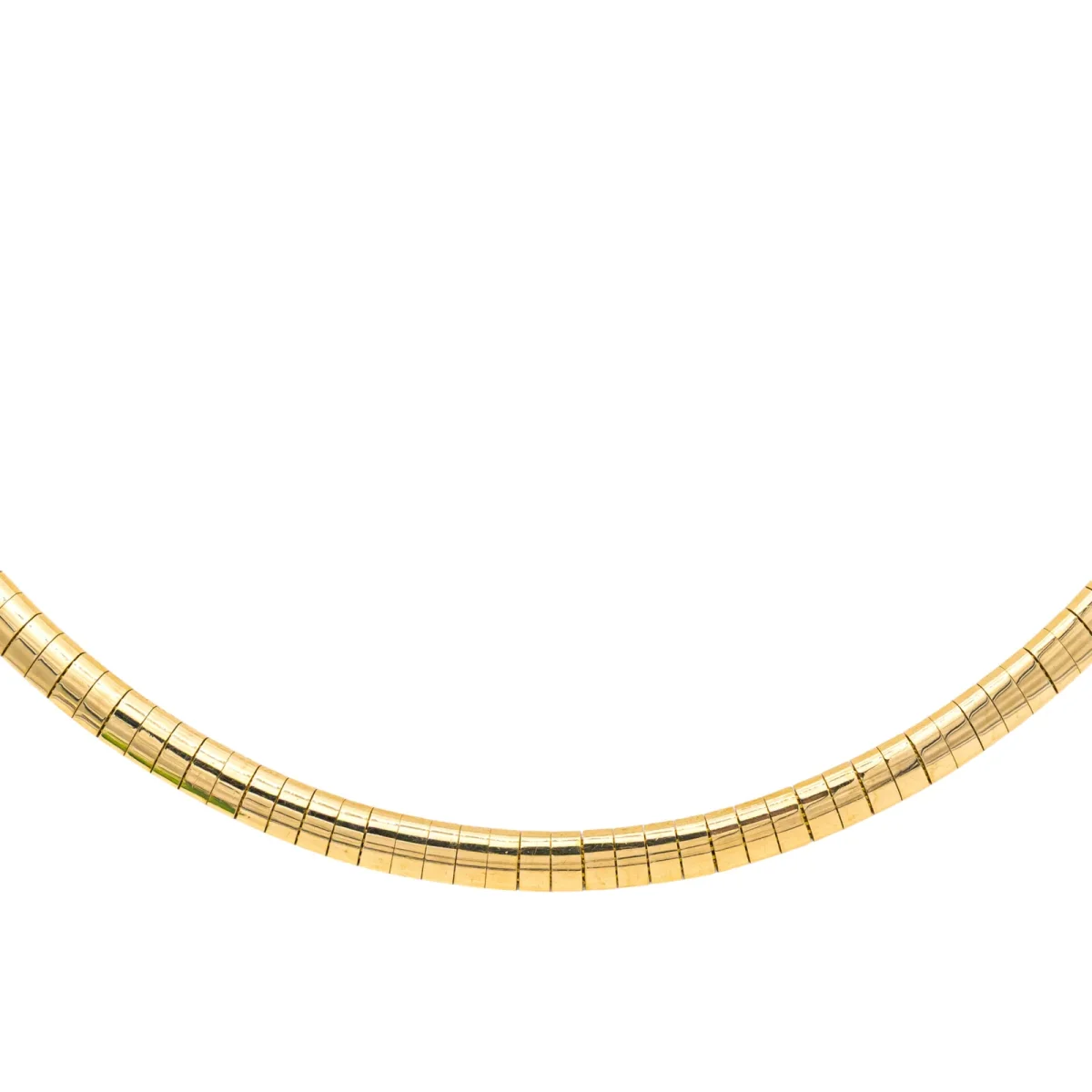 Caplain saint andré Collier Maille omega Or jaune – Image 5