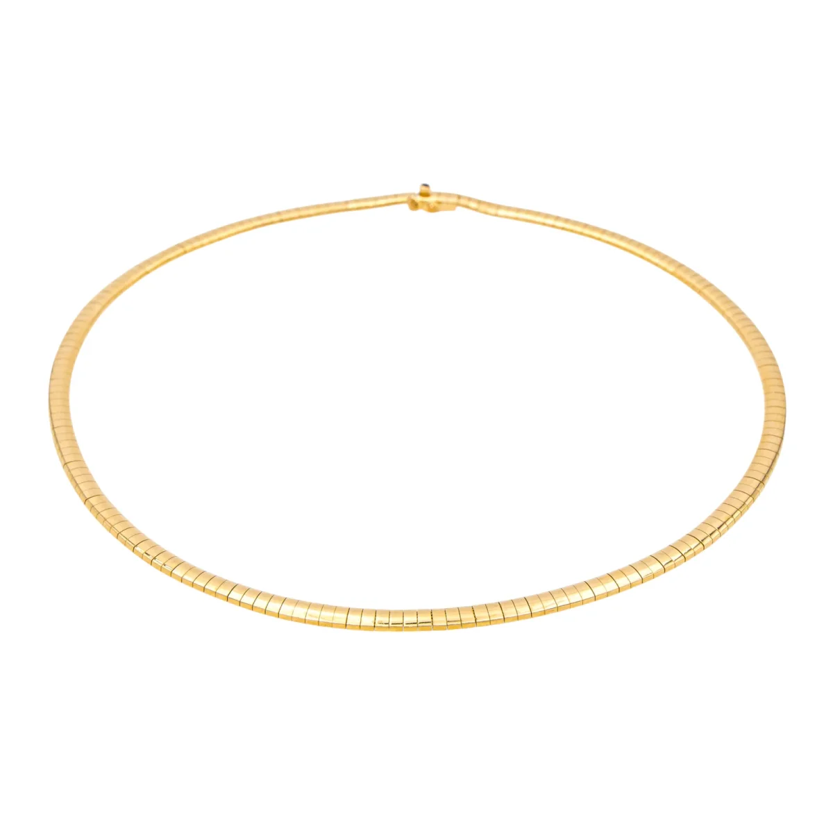 Caplain saint andré Collier Maille omega Or jaune – Image 9