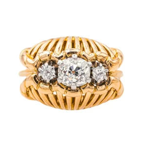 Bague Or rose Diamant