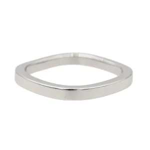 Dinh van Bague Alliance carré Or blanc