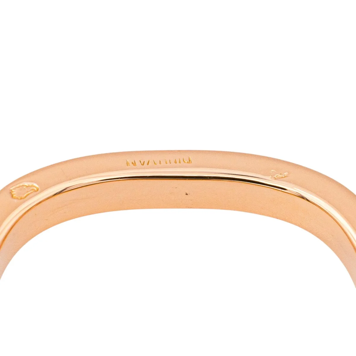 Dinh van Bague Alliance Carrée Or rose – Image 4