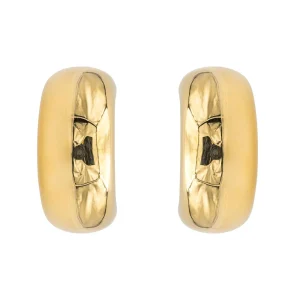 Mauboussin Boucles d'oreilles Demi créoles  Or jaune