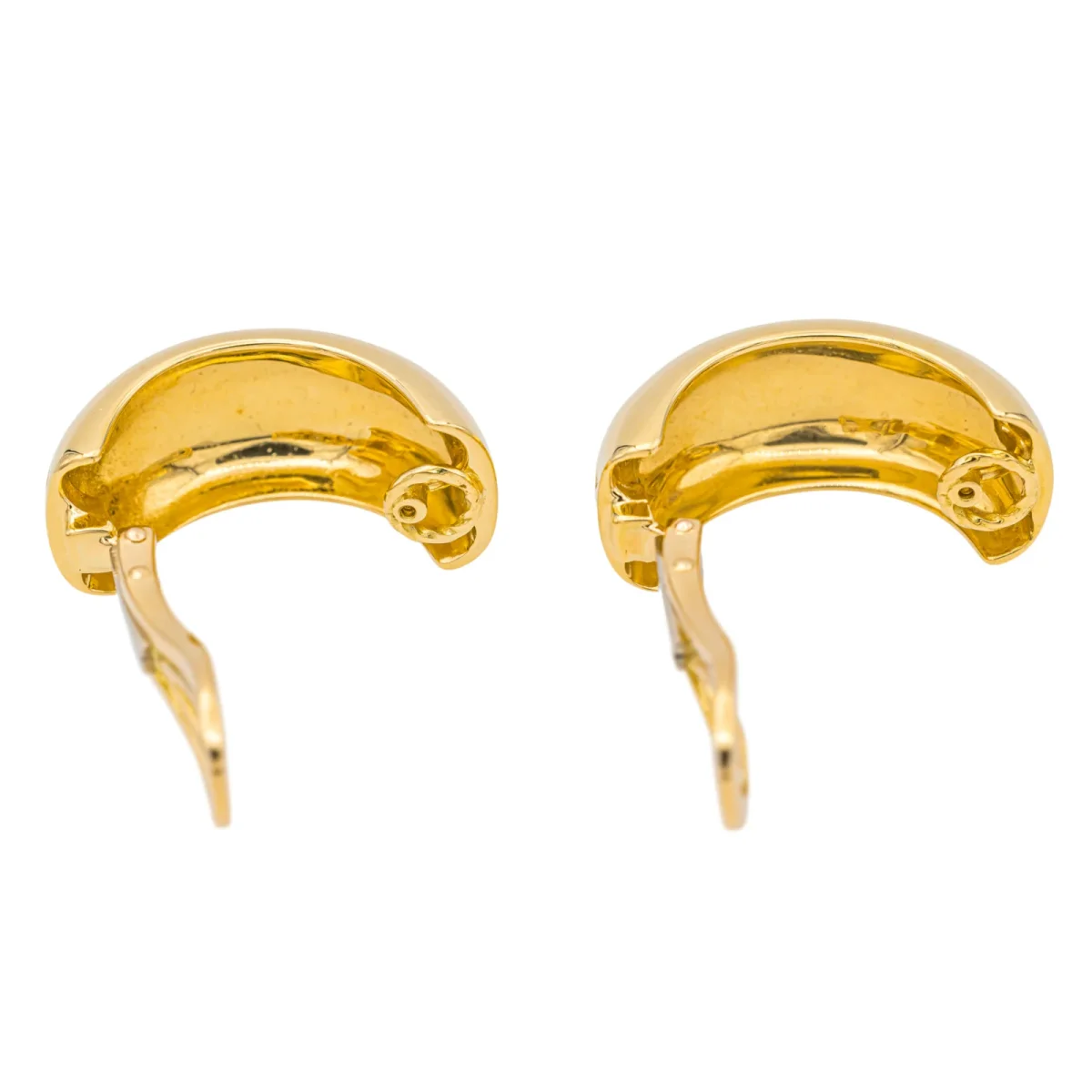 Mauboussin Boucles d'oreilles Demi créoles Or jaune – Image 8