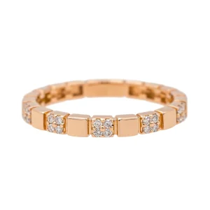 Bague Or rose Diamant