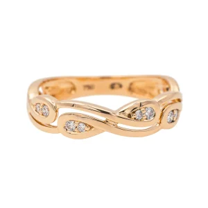 Bague Or rose Diamant