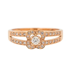 Mauboussin Bague Chance of love Or rose Diamant