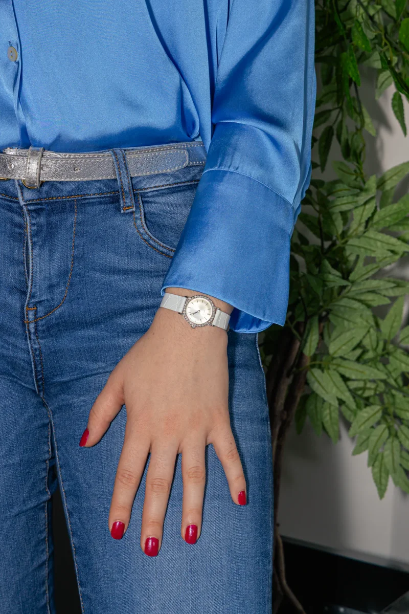 Oméga Montre Or blanc Diamant – Image 3