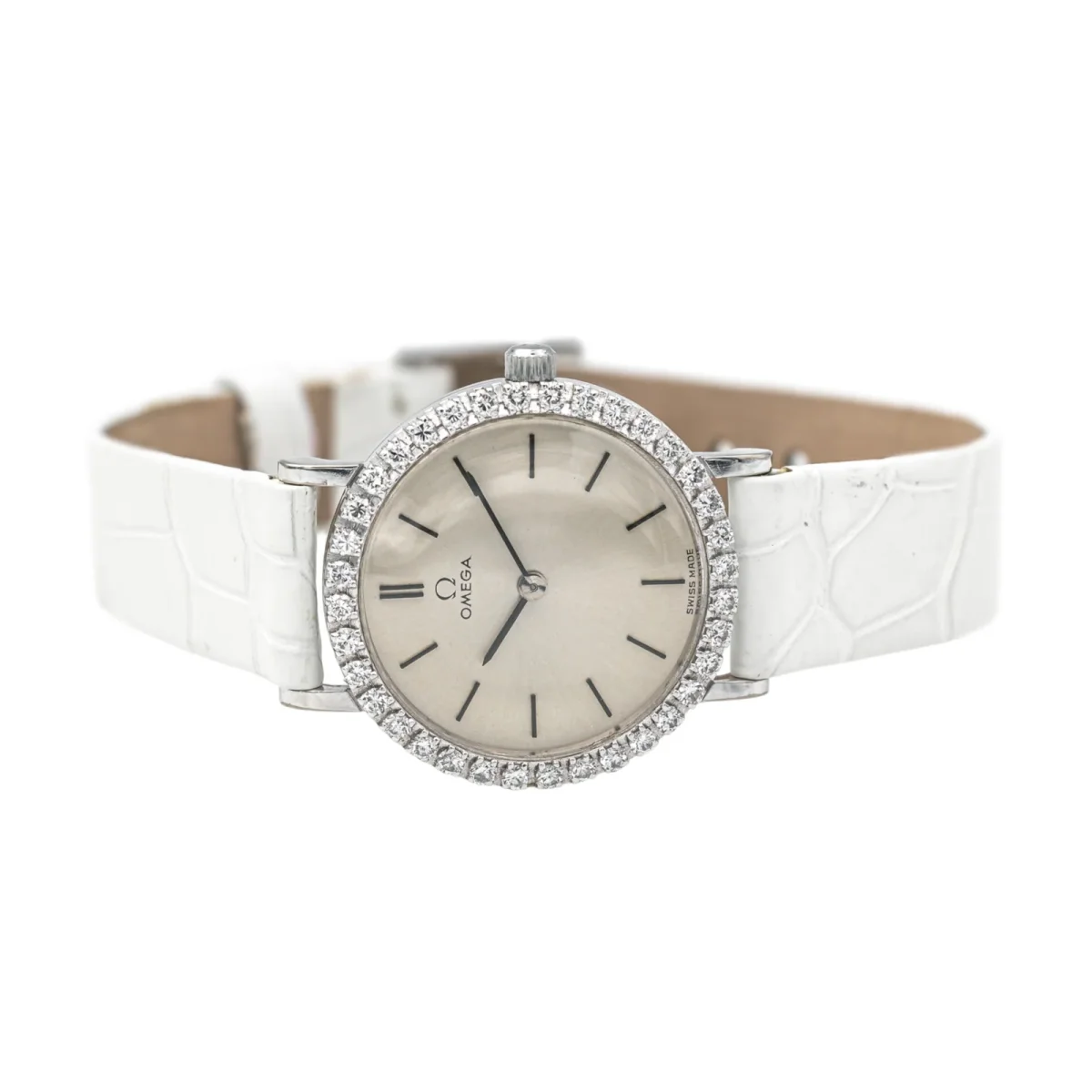 Oméga Montre Or blanc Diamant – Image 4